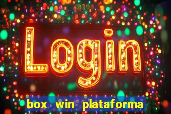 box win plataforma de jogos