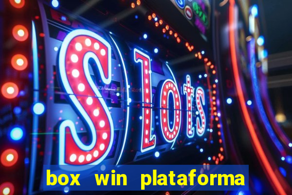 box win plataforma de jogos