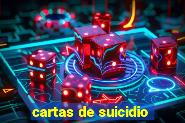 cartas de suicidio