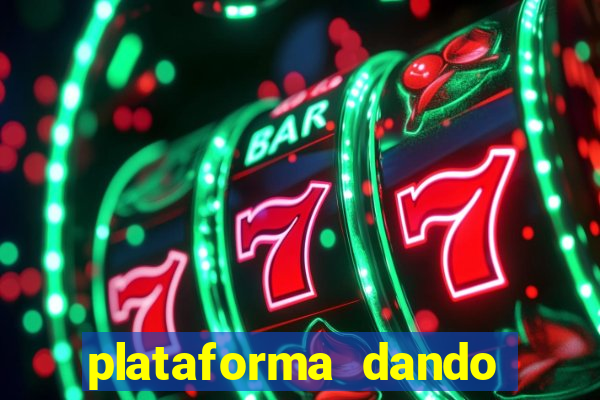 plataforma dando bonus de cadastro