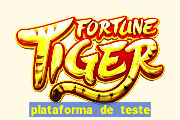 plataforma de teste pg demo