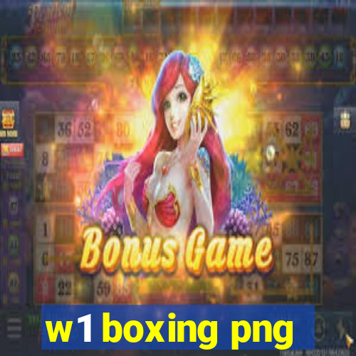 w1 boxing png