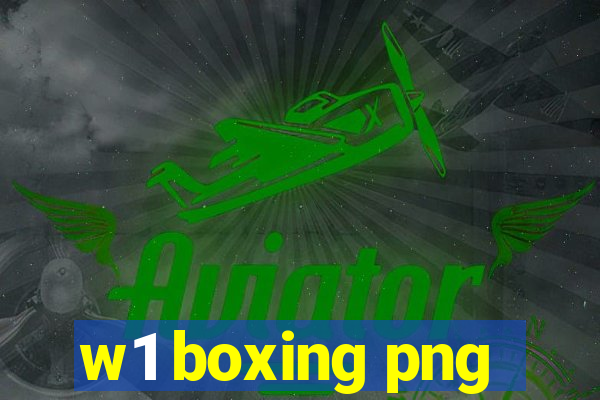 w1 boxing png