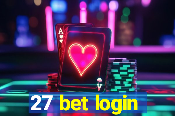 27 bet login