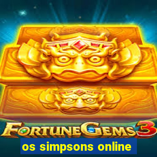 os simpsons online