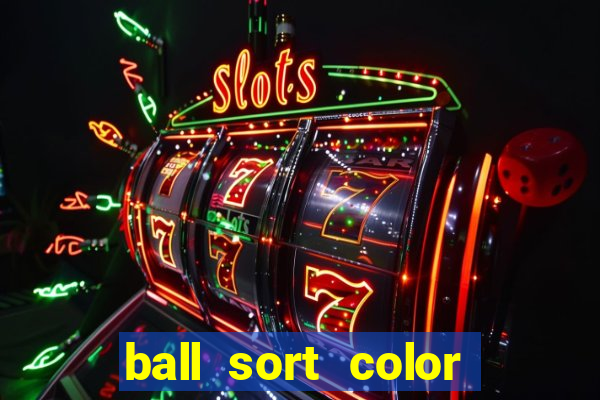 ball sort color water puzzle