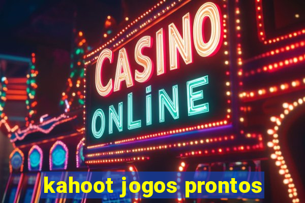 kahoot jogos prontos