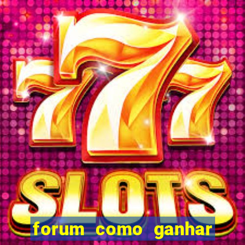 forum como ganhar na loteria