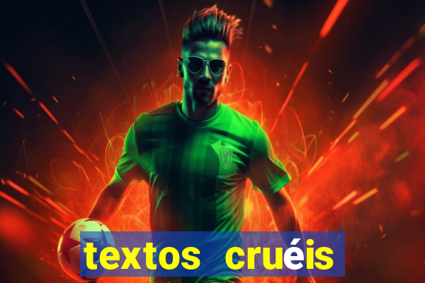 textos cruéis demais para serem lidos rapidamente pdf