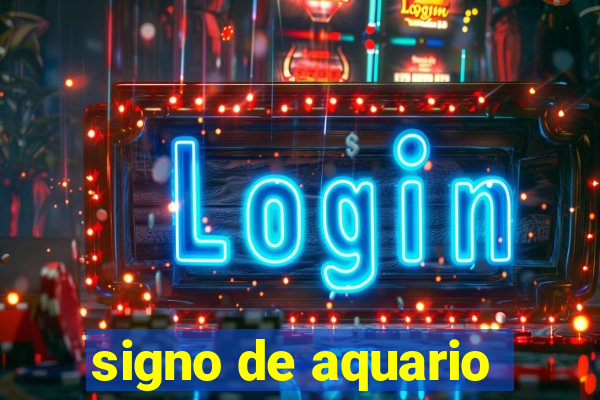 signo de aquario