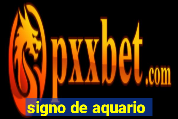 signo de aquario