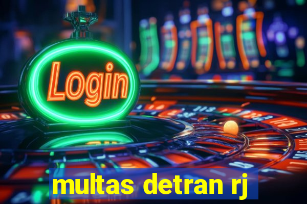 multas detran rj