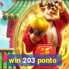 win 203 ponto