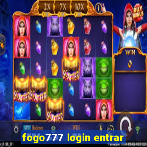 fogo777 login entrar