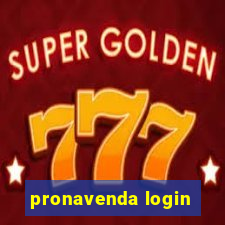 pronavenda login