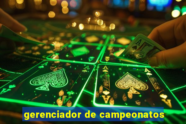 gerenciador de campeonatos