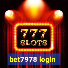 bet7978 login