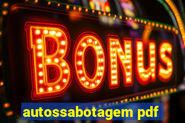 autossabotagem pdf