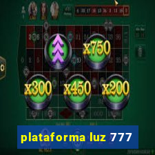 plataforma luz 777