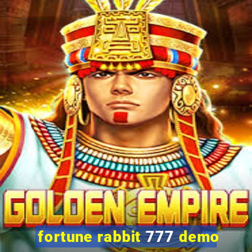 fortune rabbit 777 demo