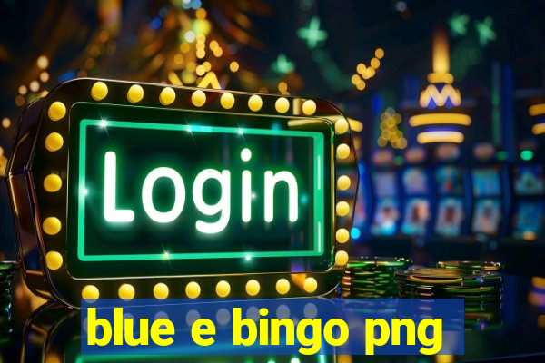 blue e bingo png