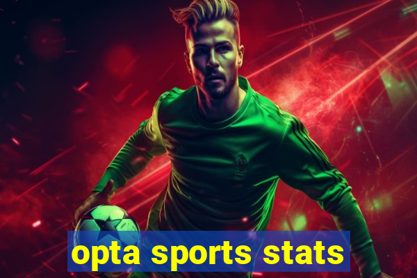 opta sports stats