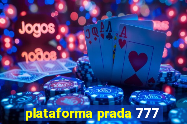 plataforma prada 777