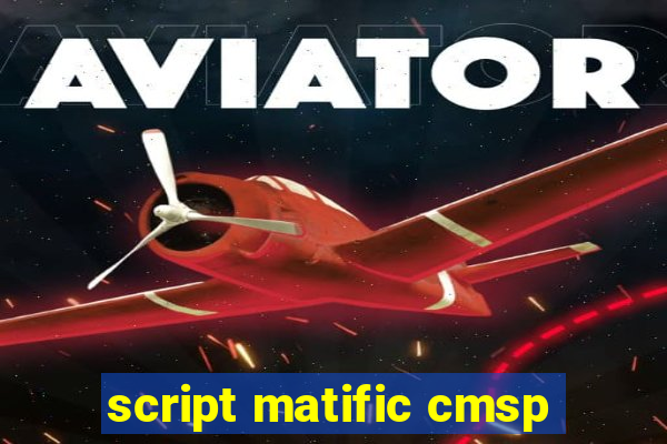 script matific cmsp