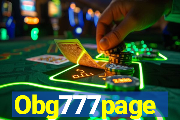 Obg777page