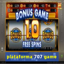 plataforma 707 game