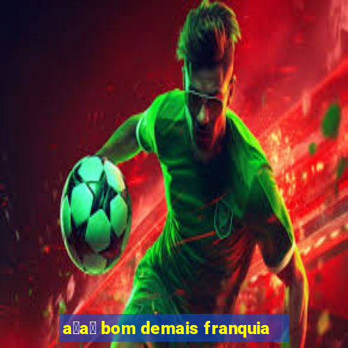 a莽a铆 bom demais franquia