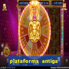 plataforma antiga do tigre