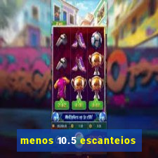 menos 10.5 escanteios