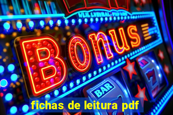 fichas de leitura pdf