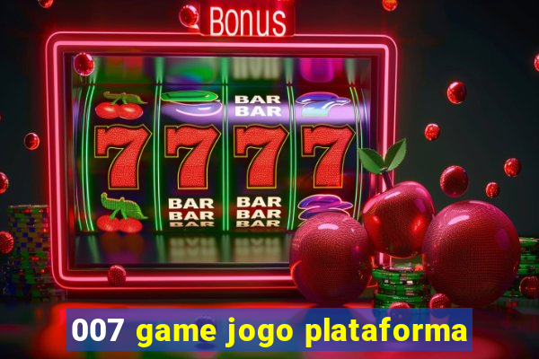 007 game jogo plataforma