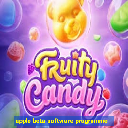 apple beta software programme