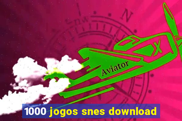 1000 jogos snes download