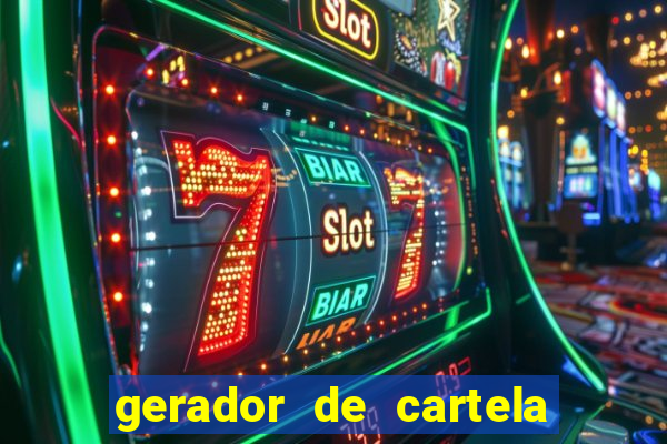 gerador de cartela bingo 1 a 75