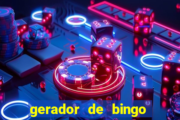 gerador de bingo cha de bebe