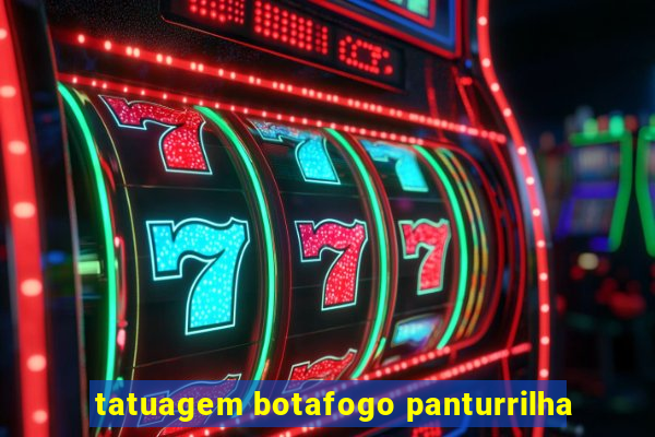 tatuagem botafogo panturrilha