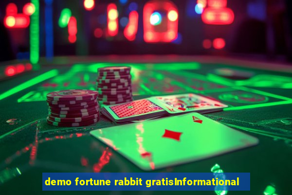 demo fortune rabbit gratisInformational