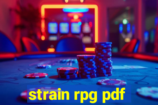 strain rpg pdf