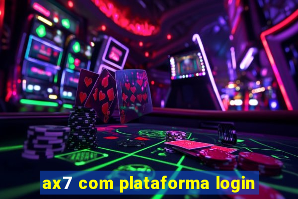 ax7 com plataforma login