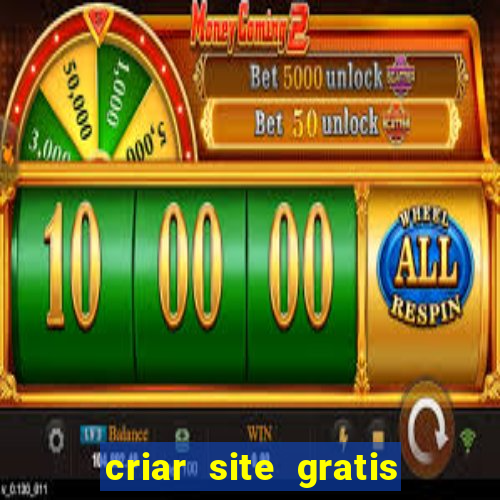 criar site gratis de jogos