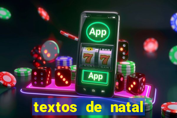 textos de natal para imprimir