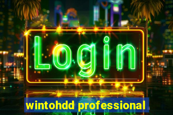 wintohdd professional