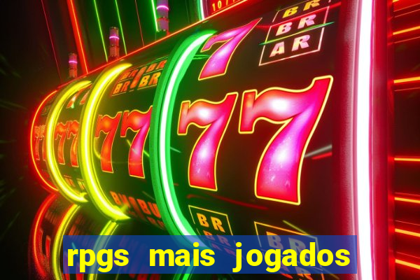 rpgs mais jogados do mundo