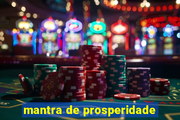 mantra de prosperidade