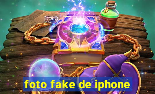 foto fake de iphone