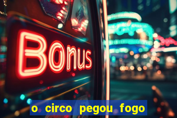 o circo pegou fogo música infantil